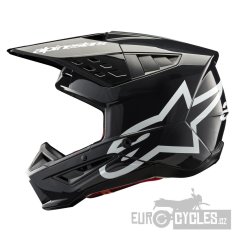 přilba S-M5 CORP, ALPINESTARS (tmavě šedá) 2026