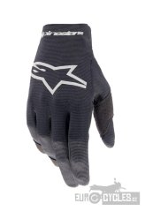 rukavice RADAR, ALPINESTARS, dětské (černá/stříbrná) 2026