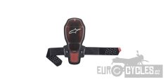 páteřový chránič NUCLEON KR-R CELL certifikace CE2, ALPINESTARS (transparentní/šedá/červená/černá) 2025