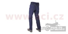 kalhoty Original Approved Jeans volný střih, OXFORD, pánské (modrá)