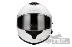 Mesh přilba s headsetem Outride, SENA (lesklá bílá)