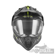 přilba N312 TRACK, NOX (černá matná, žlutá fluo) 2026