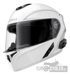 Bluetooth přilba s headsetem Outrush R, SENA (lesklá bílá)