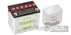 baterie 12V, 12N24-4A, 24Ah, 220A, levá, konvenční, 184x124x175, FULBAT (vč. balení elektrolytu)