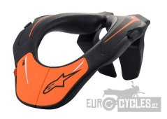krční chránič NECK SUPPORT YOUTH, ALPINESTARS, dětský (černá/oranžová, vel. UNI) 2026