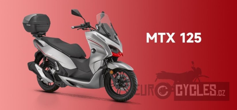 QJ-Motor - MTX 125 + kufr zdarma