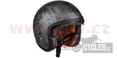 přilba Mambo Evo Cafe Racer, LAZER - Belgie (imitace broušený hliník)