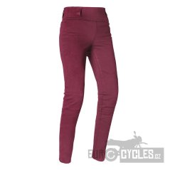 kalhoty SUPER LEGGINGS 2.0, OXFORD, dámské (legíny s Aramidovou podšívkou, bordó)