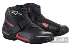 boty SMX-1 R, ALPINESTARS (černá/červená) 2026