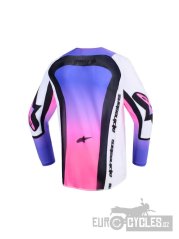 dres SUPERTECH VISTA YOUTH, ALPINESTARS, dětské (bílá/fialová/černá) 2026