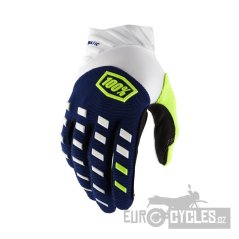 rukavice AIRMATIC, 100% - USA (modrá/bílá)