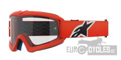 brýle VISION YOUTH CORP, ALPINESTARS, dětské (oranžová, čiré plexi) 2026