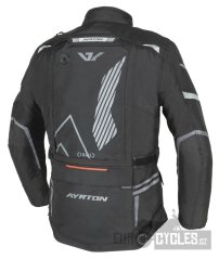 bunda Trail, AYRTON (černá/šedá/červená) 2026