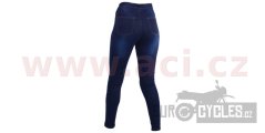 ZKRÁCENÉ kalhoty SUPER JEGGINGS 2.0, OXFORD, dámské (modré indigo)