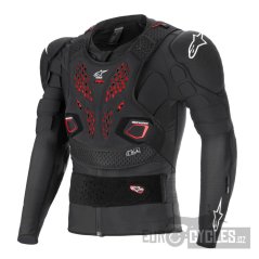 chránič těla BIONIC PRO 3 PLASMA, ALPINESTARS (černá/červená/bílá) 2026