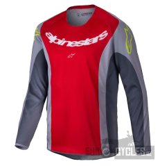 dres RACER MELT, ALPINESTARS, dětský (červená/šedá) 2025