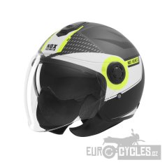 přilba N182 ROUND, NOX (černá matná, žlutá fluo) 2026