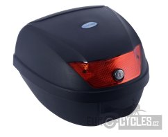 kufr Top Case plast, OXFORD - Anglie (černý nelakovaný, objem 30 l)