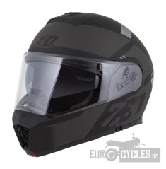 přilba F19, ZED (černá matná/tmavě šedá) 2026