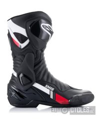boty S-MX 6, ALPINESTARS (černá/bílá/šedá/červená)
