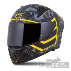 přilba Aero ATCK, CASSIDA (šedá camo/černá/žlutá fluo) 2026