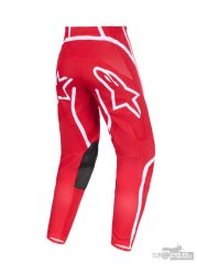 kalhoty FLUID APEX, ALPINESTARS (červená/bílá) 2026