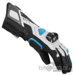 rukavice STR-6 LADY 2023, SPIDI, dámské (černá/bílá/šedá/modrá)