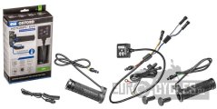 gripy vyhřívané HOTGRIPS EVO Thermistor ATV, OXFORD (vč. ohřevu palce plynové páčky a samostatné regulace ohřevu páčky)