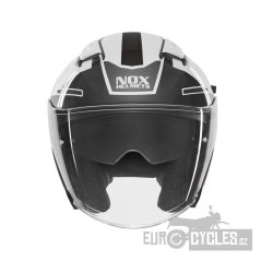 přilba N130 EKTO, NOX (bílá, černá) 2026