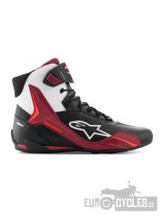 boty FASTER-4, ALPINESTARS (černá/bílá/tmavě červená) 2026