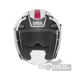 přilba N130 EKTO, NOX (bílá, růžová) 2026