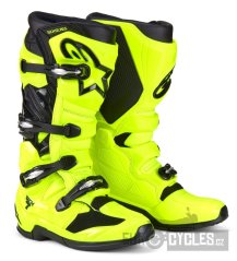boty TECH 7, ALPINESTARS (žlutá fluo/černá) 2026