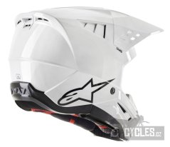 přilba S-M5 SOLID, ALPINESTARS (bílá) 2026