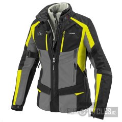 bunda 4SEASON EVO dámská, SPIDI (černá/šedá/fluo žlutá)