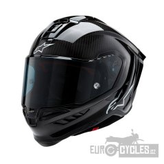 přilba SUPERTECH R10 SOLID, ALPINESTARS (lesklý karbon/matný karbon) 2026