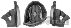 lícnice a klobouk pro přilby X1.9D, ZED (verze ECE 22.05)