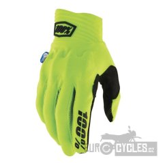 rukavice COGNITO SMART SHOCK, 100% - USA (žlutá fluo)