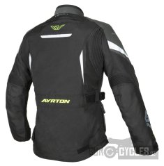 bunda Teressa II, AYRTON, dámská (černá/šedá/žlutá fluo) 2026