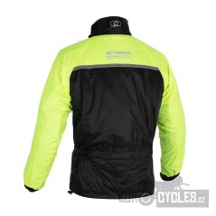 bunda RAIN SEAL, OXFORD (černá/žlutá fluo) 2023