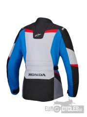 bunda STELLA ST-1 WATERPROOF HONDA kolekce, ALPINESTARS, dámská (šedá/modrá/černá/červená) 2026