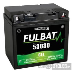 baterie 12V, 53030 GEL (Y60-N30L-A) 30Ah, 325A, bezúdržbová GEL technologie 184x124x170 FULBAT (aktivovaná ve výrobě)