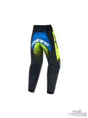 kalhoty RACER NOMUR KIDS, ALPINESTARS, dětské (tmavě modrá/žlutá fluo/černá) 2026