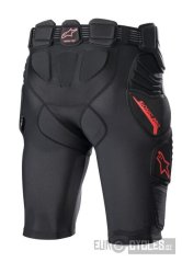 šortky pod kalhoty BIONIC PRO, ALPINESTARS (černá/červená) 2026