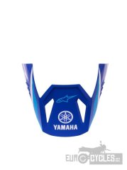 kšilt pro přilby S-M3 YAMAHA kolekce, ALPINESTARS, dětská (modrá/bílá)