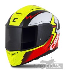 přilba Integral GT 2.1 Flash, CASSIDA (žlutá fluo/červená fluo/černá/bílá) plexi s přípravou pro Pinlock