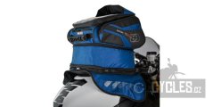 tankbag na motocykl M30R, OXFORD (černý/modrý, s magnetickou základnou, objem 30 l)