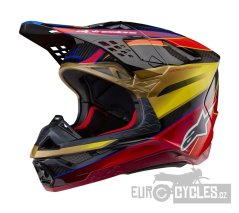 přilba SUPERTECH S-M10 ERA, ALPINESTARS (zlatá/červená) 2026