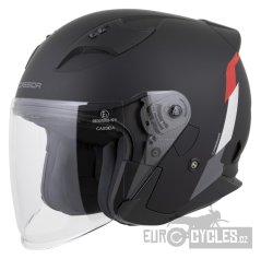 přilba Reflex 2.0 Safety, CASSIDA (černá matná/červená/šedá/stříbrná reflexní) 2026