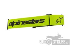 náhradní textilní popruh pro brýle SUPERTECH a VISION 8, ALPINESTARS (žlutá fluo/černá)