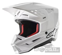 přilba S-M5 SOLID, ALPINESTARS (bílá) 2026
